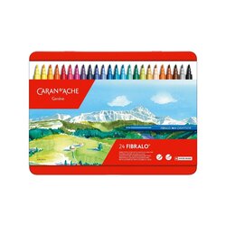 Rotuladores Caran d?Ache Fibralo 24