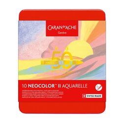 Caja de 10 pasteles acuarela NEOCOLOR? II Pastel Edici¢n especia