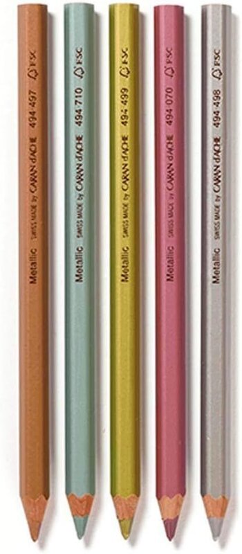 Lapices Colores Caran D Ache Metalicos