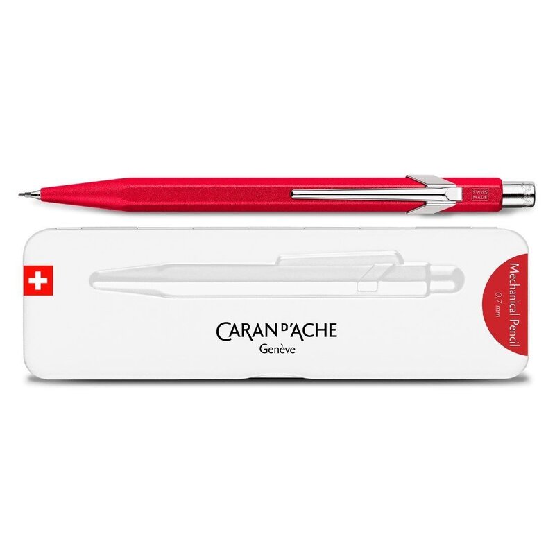 Portaminas Caran DïAche 849 Colormat-X Rojo