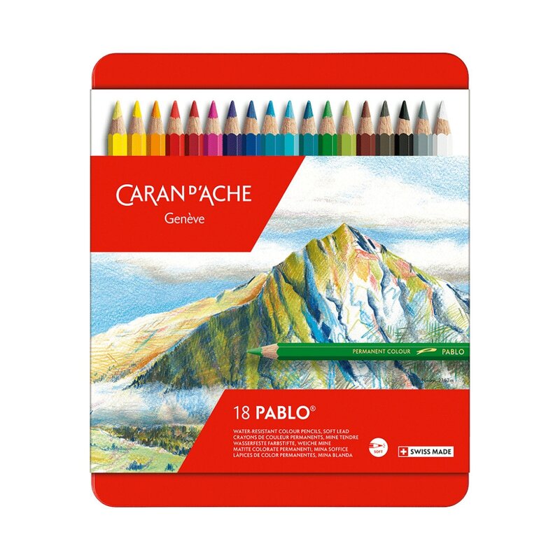Colores Caran d?Ache Pablo 18