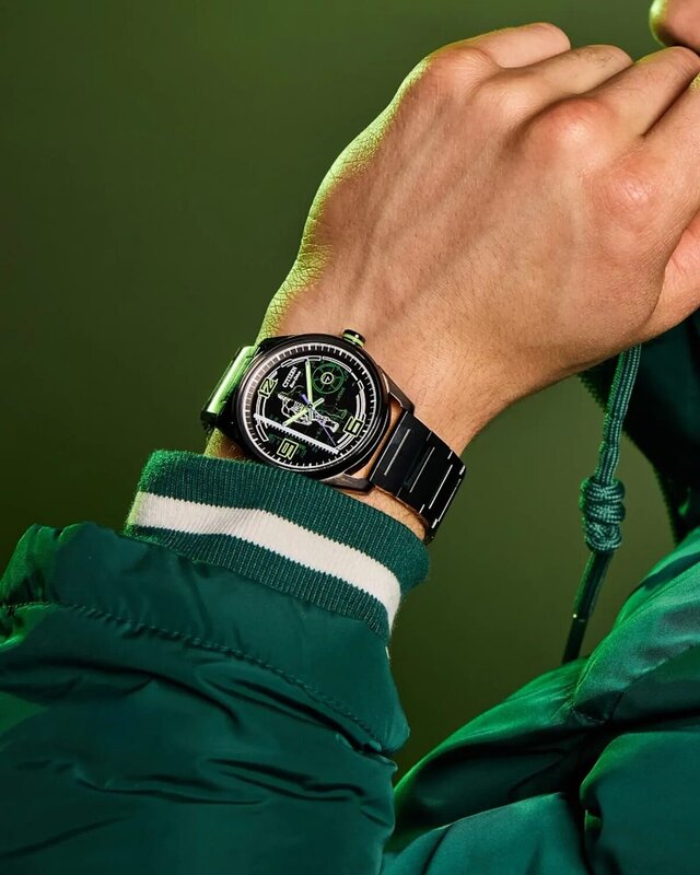 Reloj Citizen Marvel Hulk Green Goliath BM7675-57W