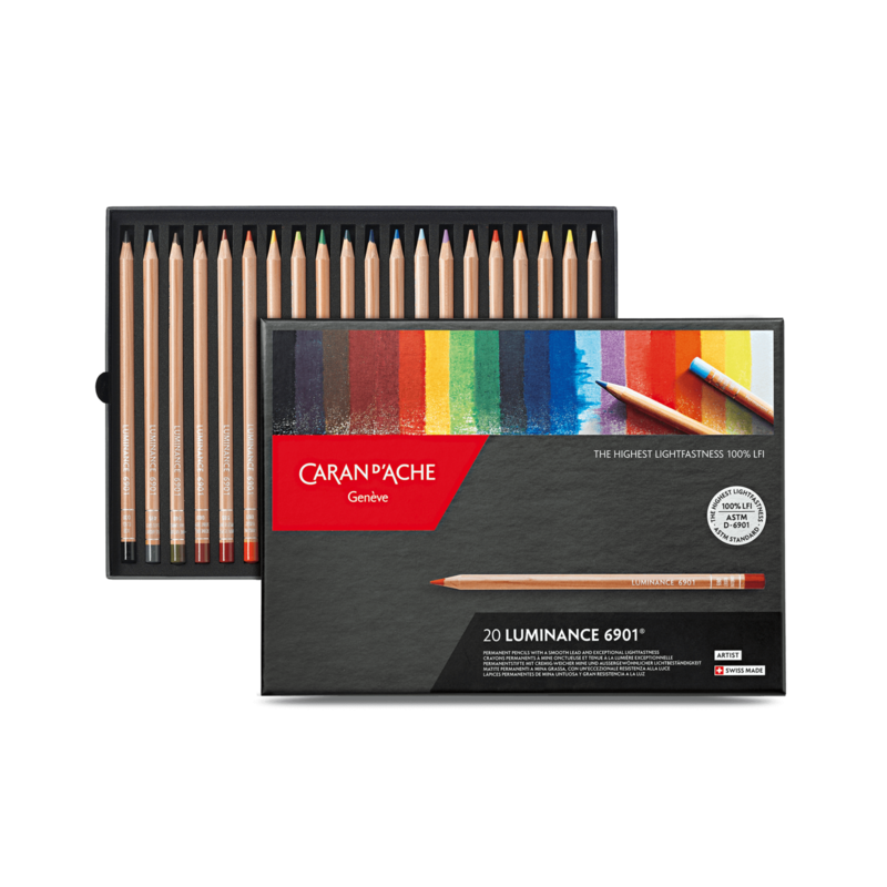 Caja de 20 Colores Caran d?Ache Luminance 6901