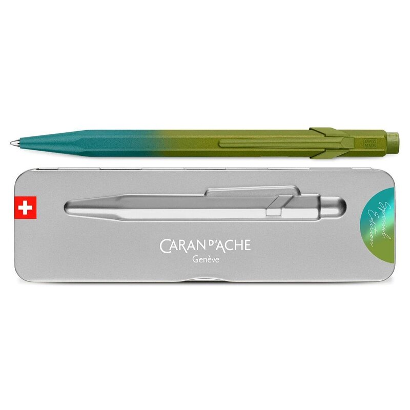 Bol¡grafo Caran d'Ache 849 Green Arctic Edici¢n Especial