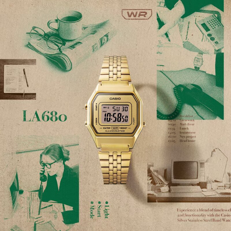 Reloj Casio Vintage Youth Digital LA680WGA-9