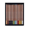 Caja de 12 LµPICES PASTEL de colores Caran d'Ache