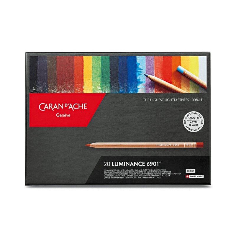 Caja de 20 Colores Caran d?Ache Luminance 6901